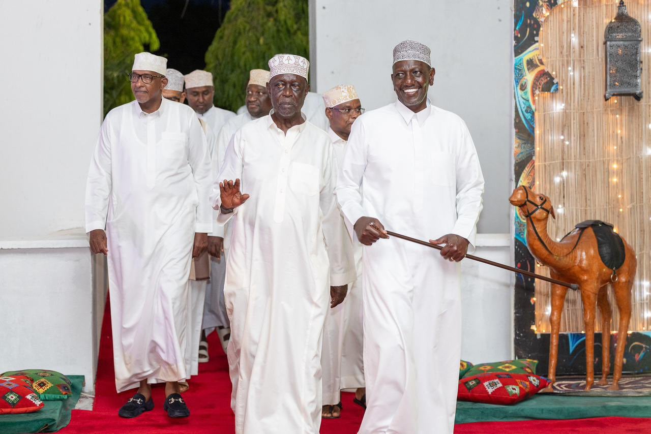 Ruto oo  afur u sameeyay hoggaamiyeyaasha Muslimiinta 