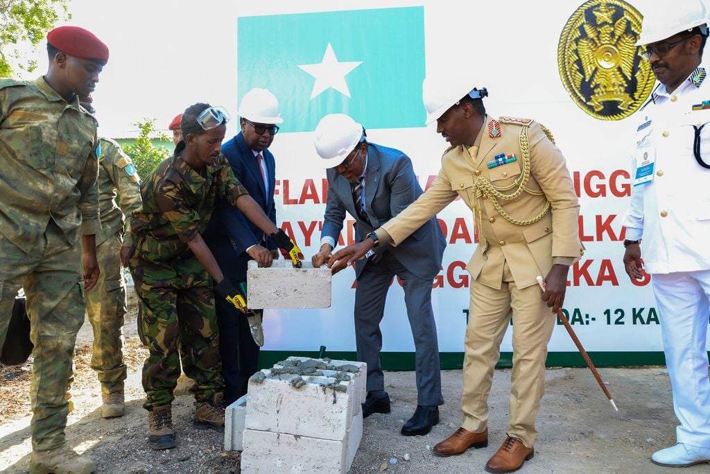 Soomaaliya oo dhagax-dhigtay xarunta Hay’adda Daryeelka Agoonta Ciidanka Xoogga 