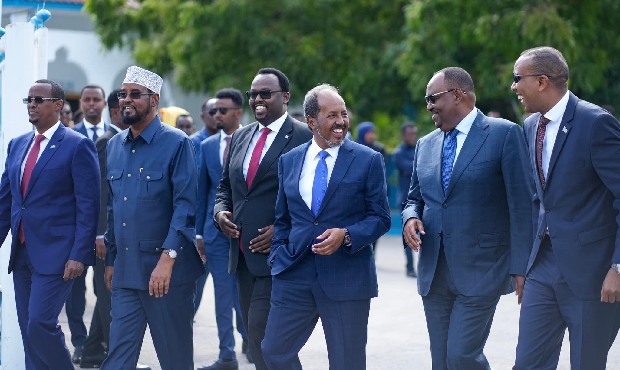 Madaxda dowladda Federaalka iyo maamul goboleedyada oo ku kulansan  Dhuusamareeb