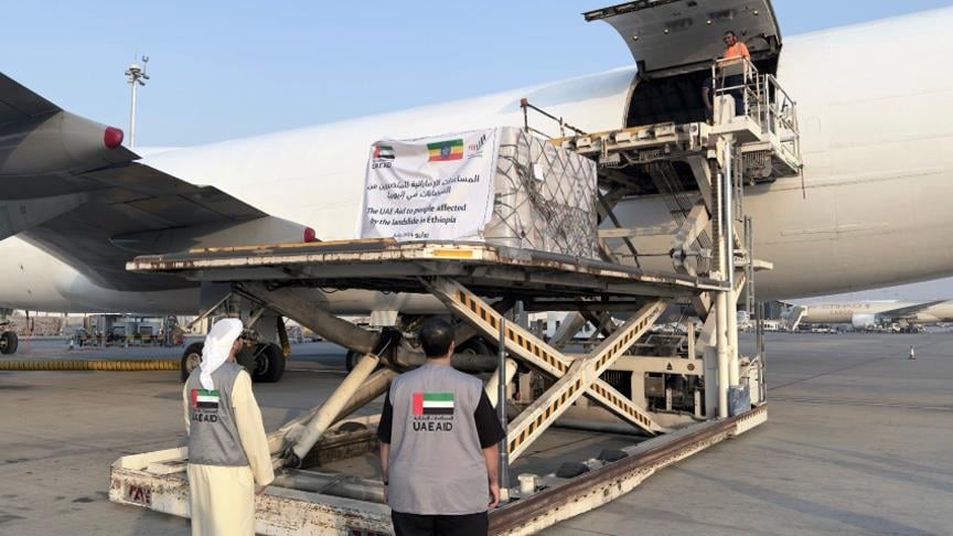 Imaaraadka Carabta oo diyaarad gargaar ah  u dirtay Itoobiya