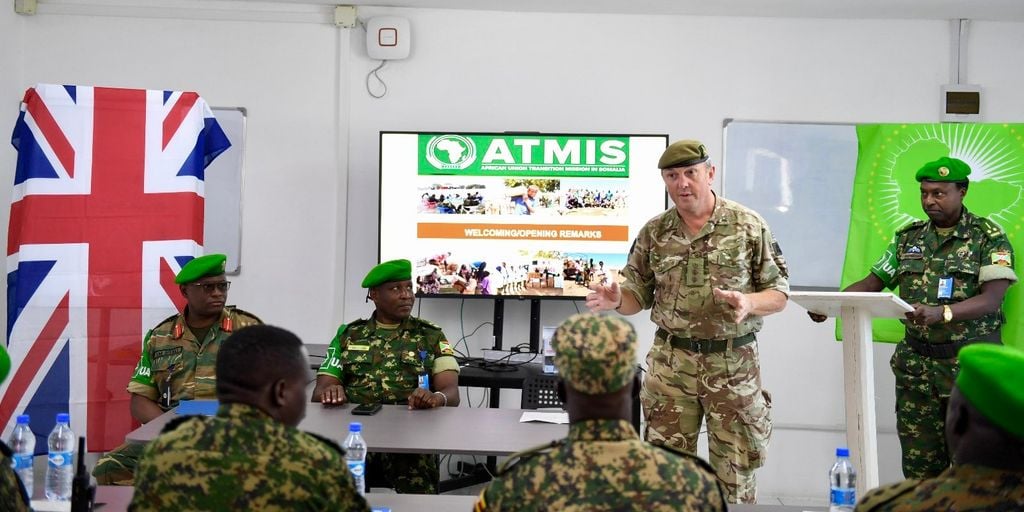 ATMIS oo $9.15 million ka heshay Ingiriiska si loo xoojiyo xasiloonida  Soomaaliya