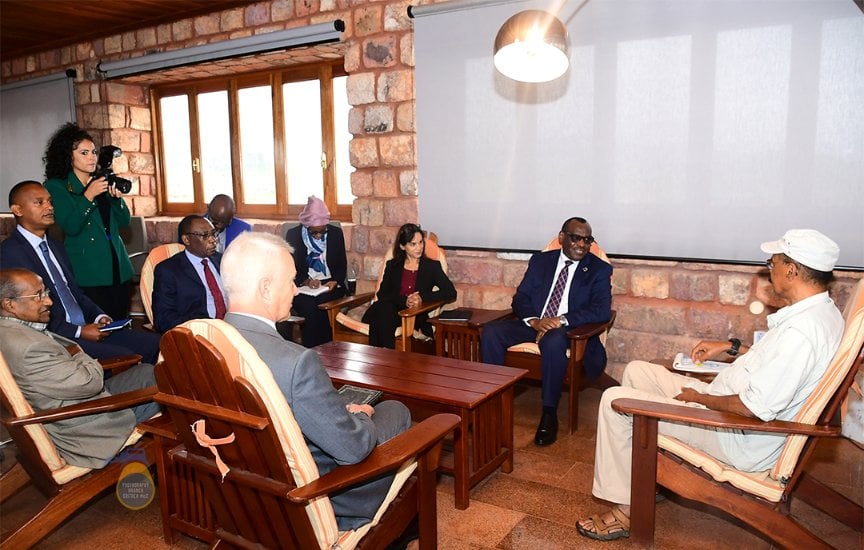 Wafdi ka socda Qaramada Midoobay oo booqday Eritrea