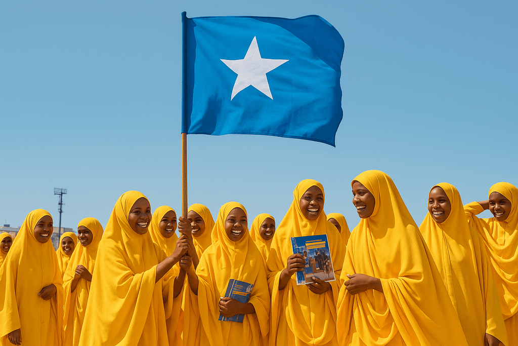 Calanka Soomaaliya oo la amray in lasuro dhammaan iskuulada G.Benaadir