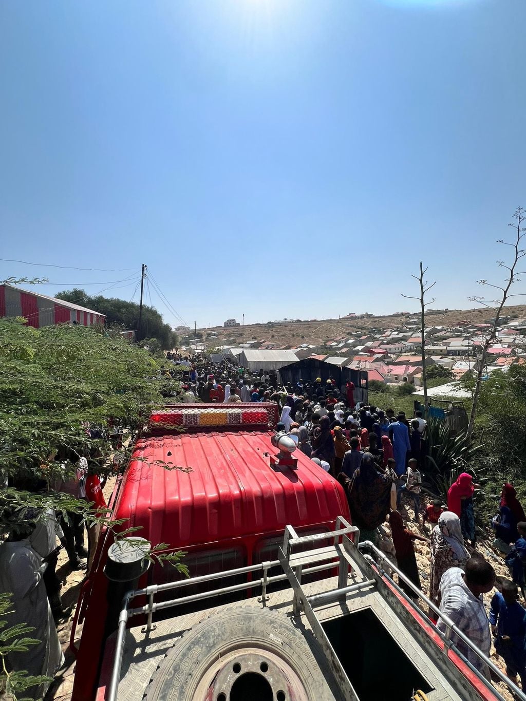 Afar carruur ah oo ku geeriyootay dabka ka kacay Hargeysa