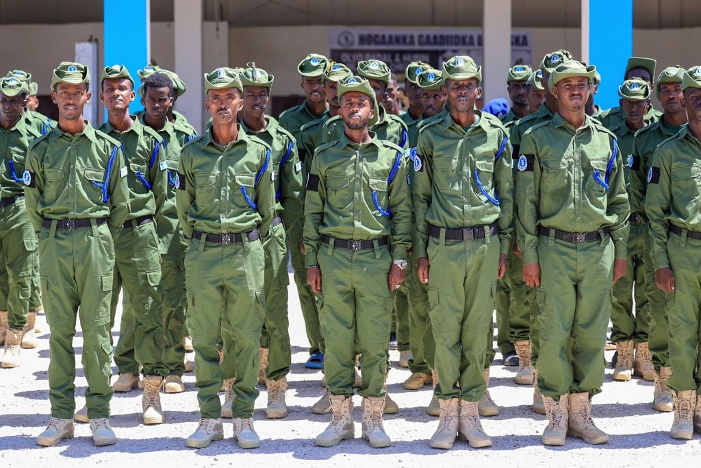 Ciidamo Daraawiish ah oo Tababar loo Soo Xiray