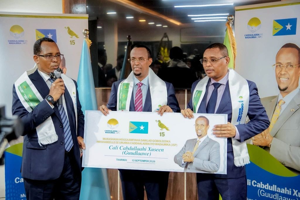 Waa kuma musharraxa JSP ee madaxtinimada Hirshabeelle?