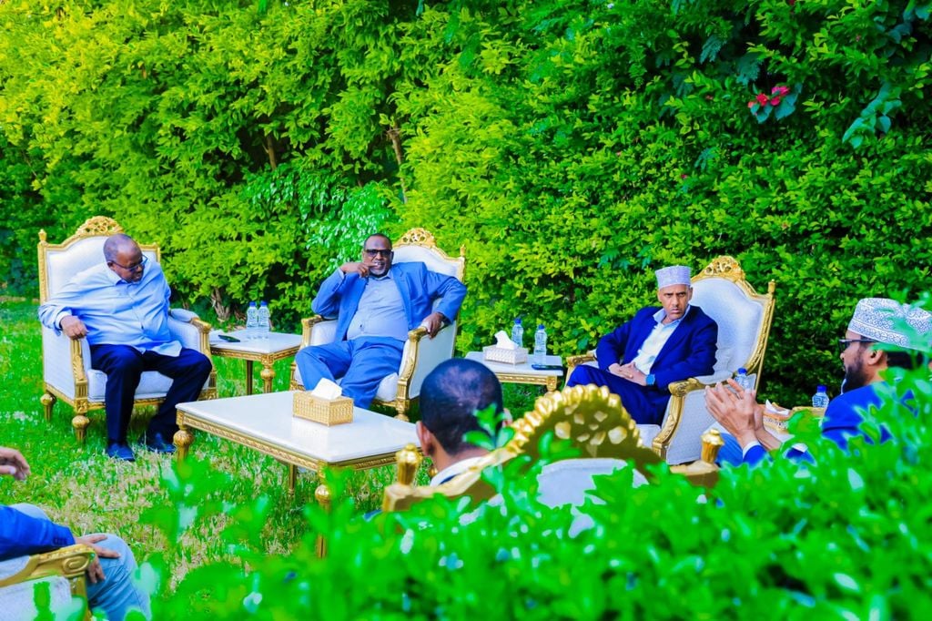 Madaxweynaha Dowlad Deegaanka Soomaalida oo Kulan La Qaatay Saamileyda Siyaasadeed.