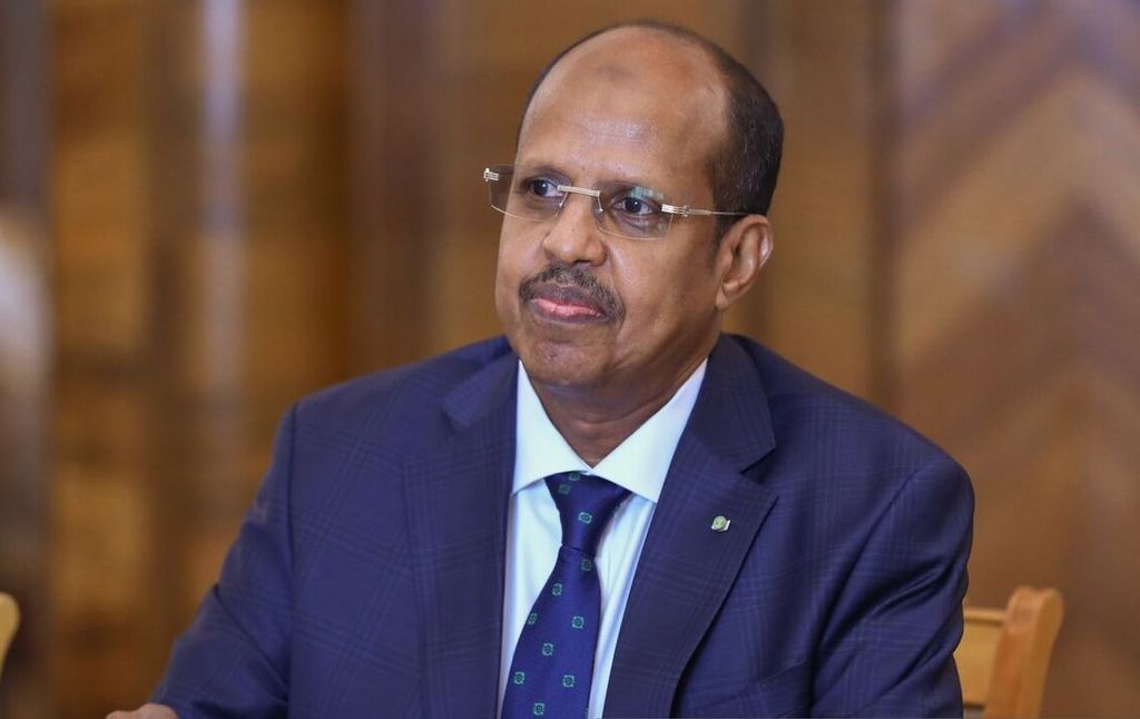 Waa kuma musharraxa Jabuuti ee Guddoomiyaha Guddiga Midowga Afrika