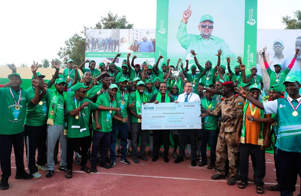 Geelle oo taageerayaashiisa la daawaday ciyaarta kama dambaysta ah kahor doorashada