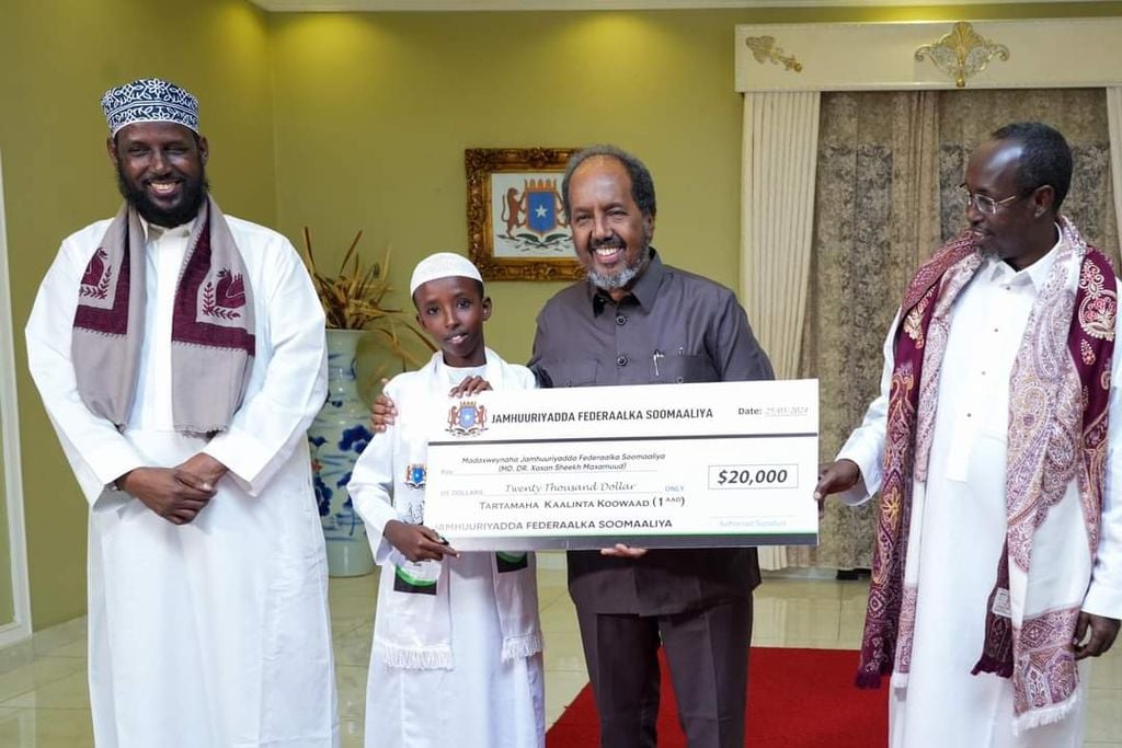 Abaal-marino lacageed oo  la guddoonsiiyay tartamayaalka  Quraanka