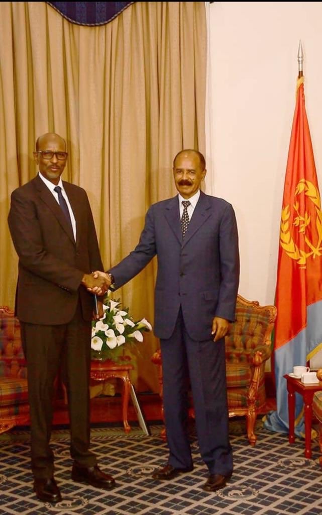 Soomaaliya oo safiirkeedi ugu horeeyay  u magacaawday Eretria