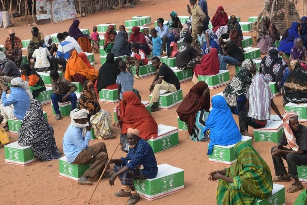 Somaliland oo qoysas danyar ah u qaybisay deeq raashin ah oo  Sacuudiga ka timid 