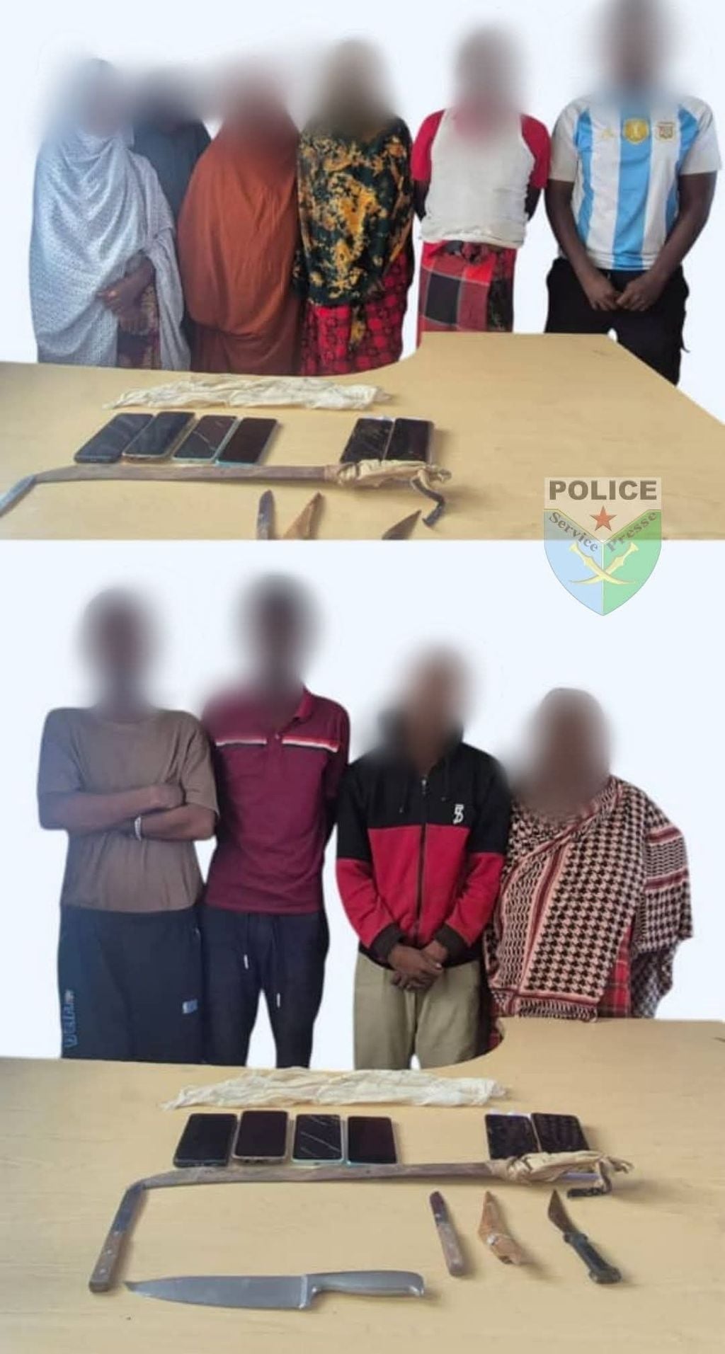 Jabuuti.. Koox dadka dhici jirtay oo lasoo qabtay 