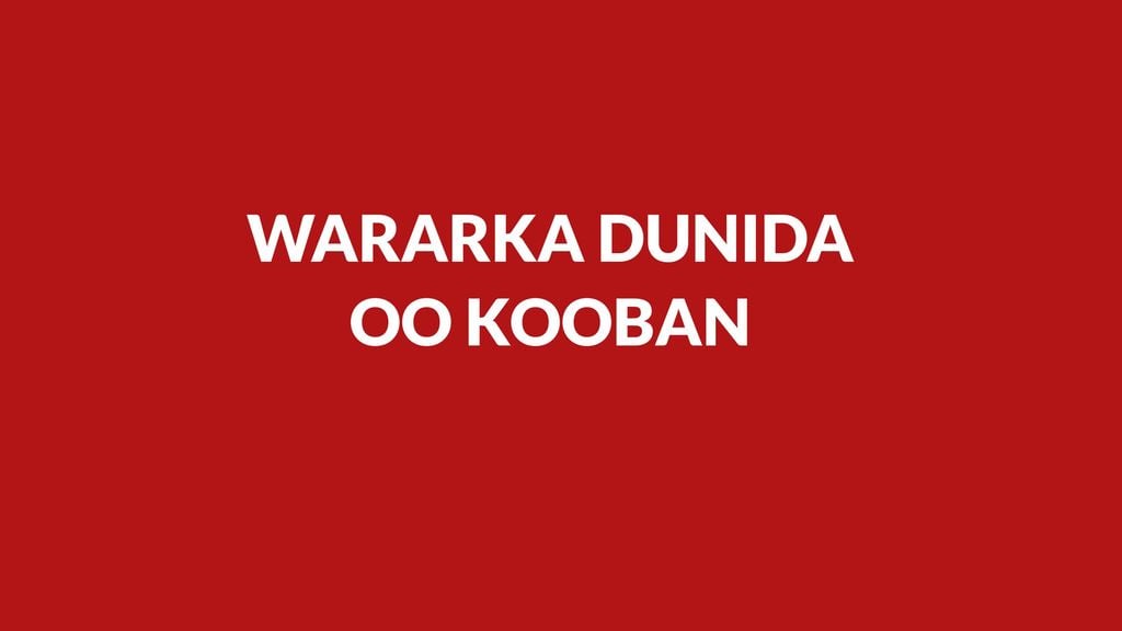 Qodobada ugu waaween Wararka Dunida oo kooban.