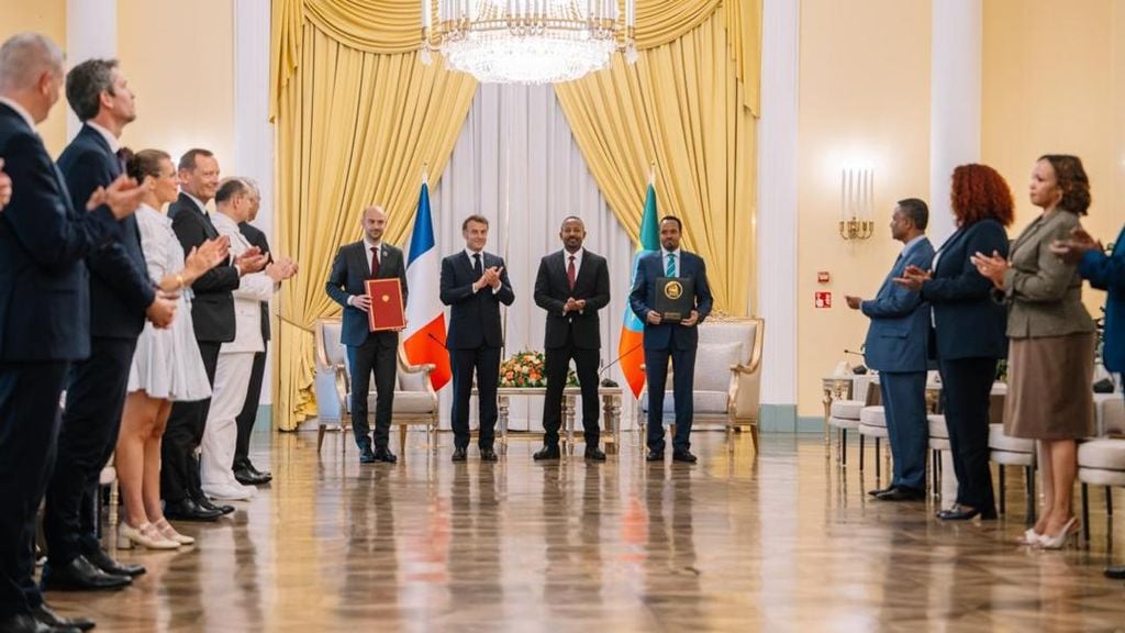 Itoobiya iyo Faransiiska oo kala saxiixday heshiisyo tamarta iyo Dijitaaleynta ah oo dhan $62 Milyan