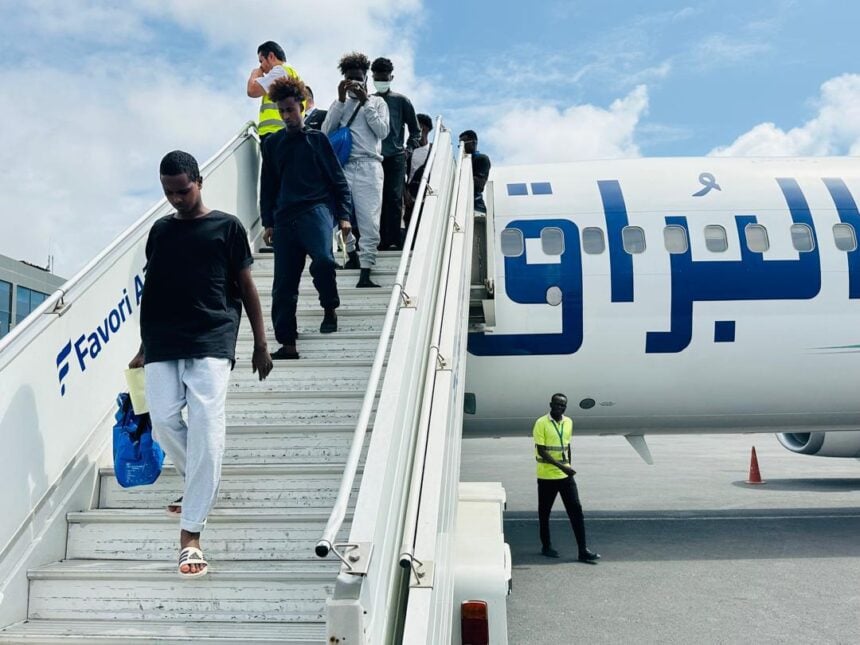 Soomaali ku jirtay xasbiyada Libya oo dib loogu  soo celiyay dalka