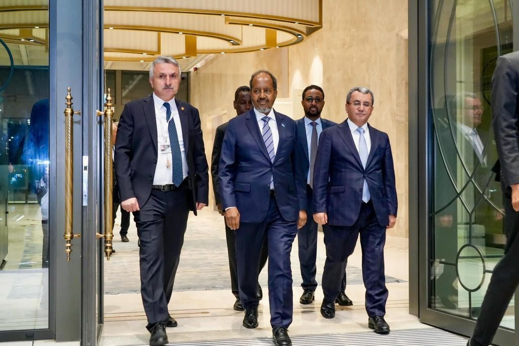 M/W Xasan oo gaaray Turkiga kadib ansixintii heshiiska difaaca