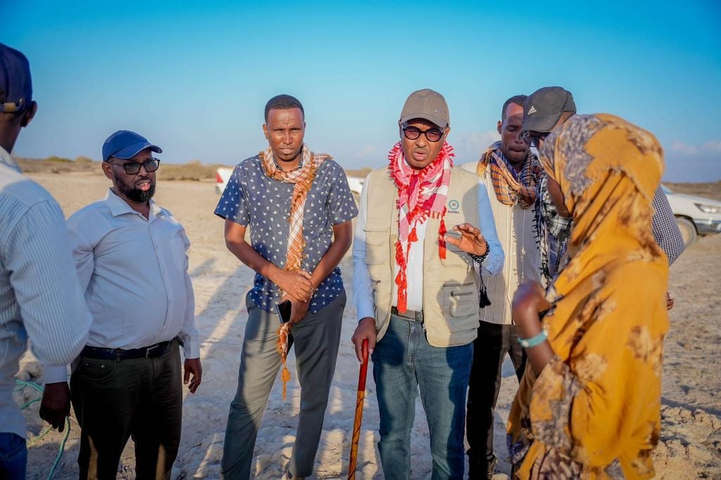 Dadka abaartu saameysay ee Qalqaloocan oo la gaarsiiyay Biyo