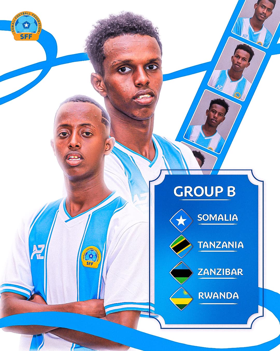 Jadwalka kulamada Soomaaliya ee tartanka Cecafa U-15