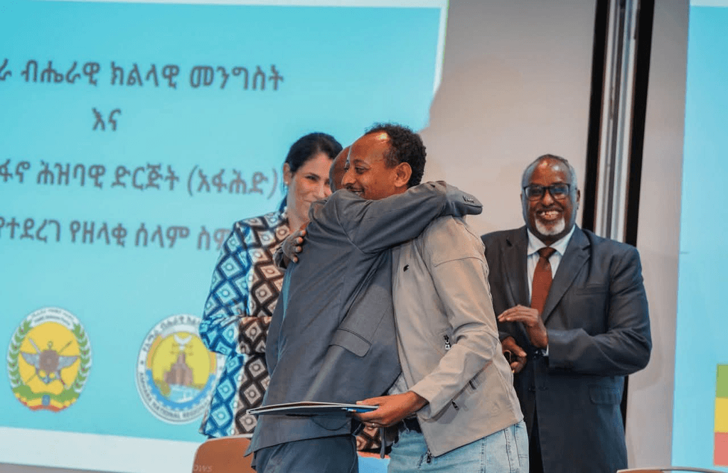 Itoobiya oo Heshiis Nabadeed la gashay qeyb ka mid ah Dhaqdhaqaaqa Fano