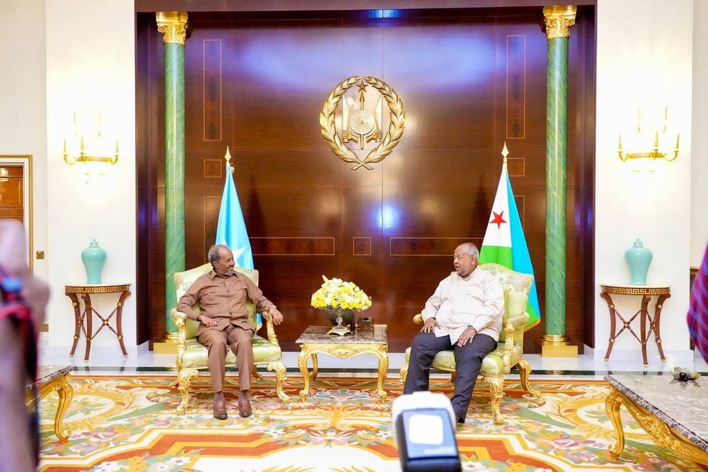 Xasan iyo Geelle oo kawada hadlay iskaashiga amniga iyo dhaqaalaha