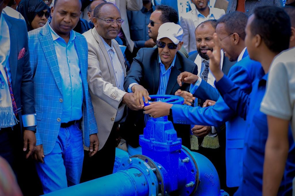 DDS oo hirgelisay Mashruuc Biyo Nadiif ah oo $9 Milyan ah