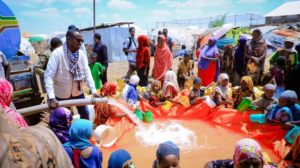 SODMA oo biyo-dhaamin ka bilowday Baydhab