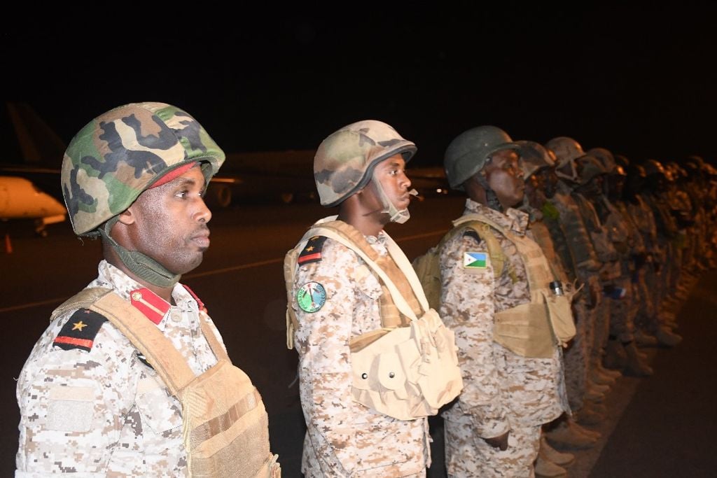 Jabuuti oo 373 Askari U Dirtay Soomaaliya