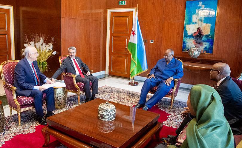 Jabuuti iyo Turkiga oo ka wadahadlay xoojinta iskaashiga ganacsiga, waxbarashada iyo diblomaasiyadda
