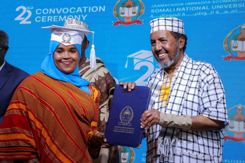 1,535 arday oo ka qalin jabisay Jaamacadda Ummadda Soomaaliyeed