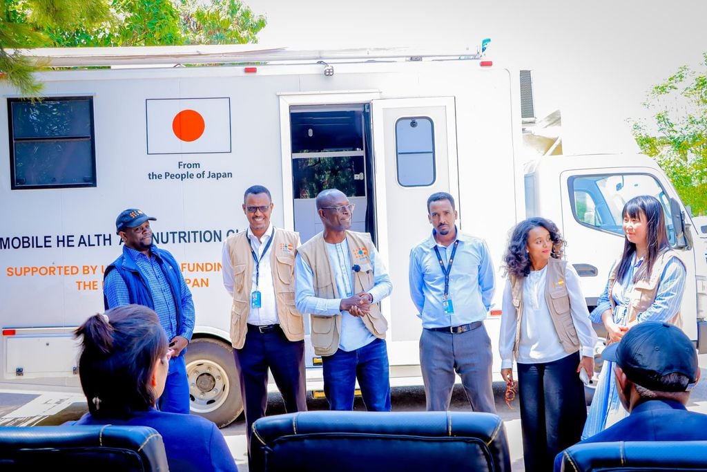 Japan iyo UNFPA oo gaari caafimaad ku wareejiyay Dowlad Deegaanka Soomaalida