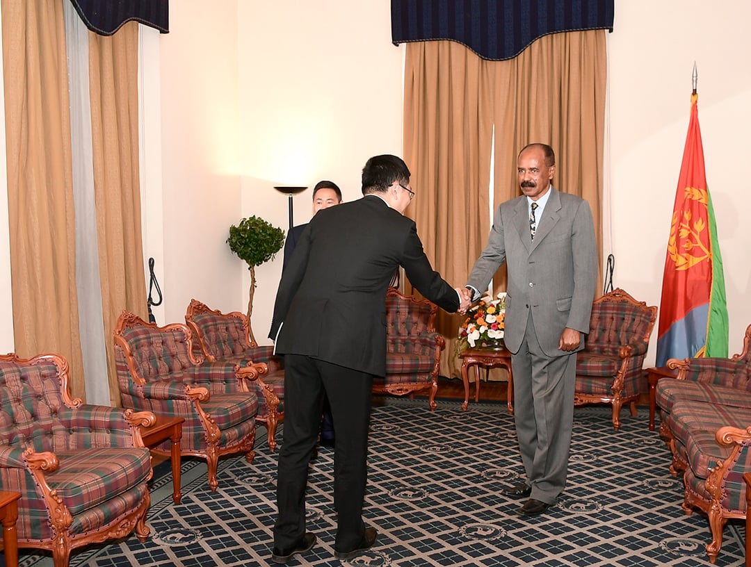 Eritrea oo sheegtay inay ballaarineyso iskaashiga kala dhaxeeya China