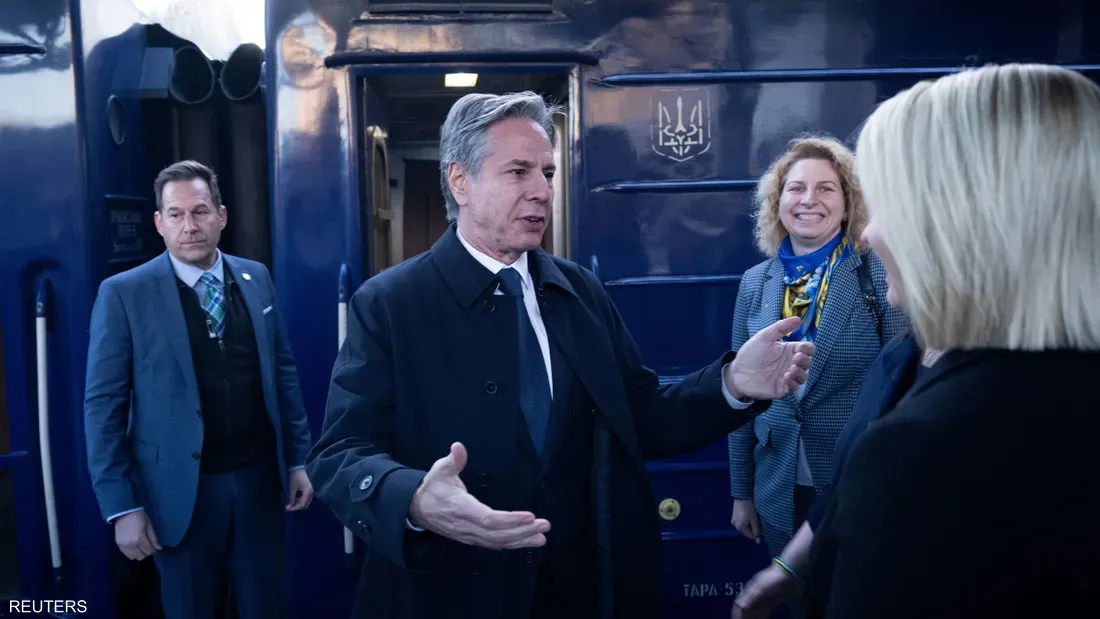 Blinken oo booqasho lama filaan ah  ku tagay  Kiev