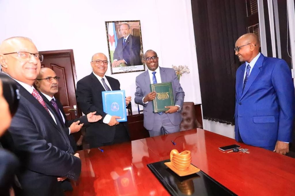 Jabuuti iyo Yemen oo kala saxiixday heshiis dhinaca xargaha badda hoostiisa mara