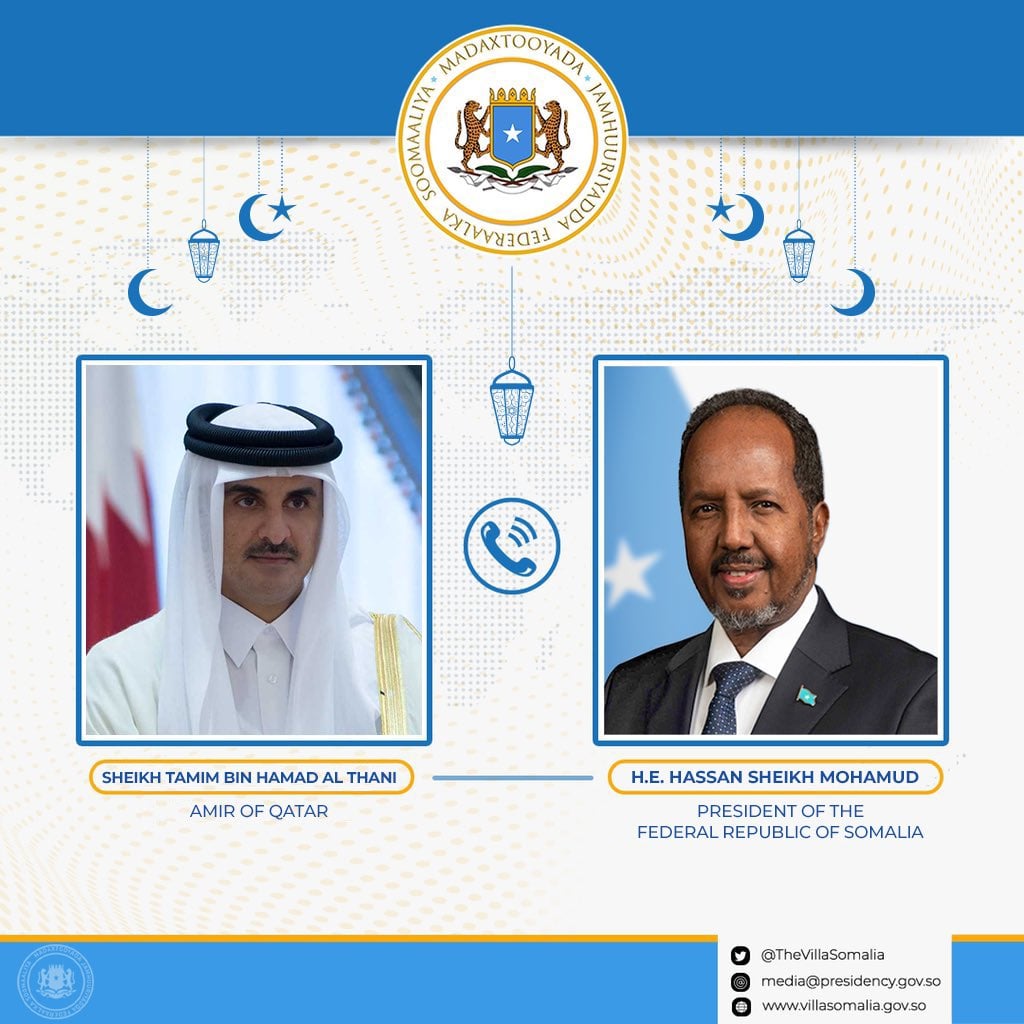 M/W Xasan iyo Amiirka Qatar oo kawada hadalay xaaladda Gobolka
