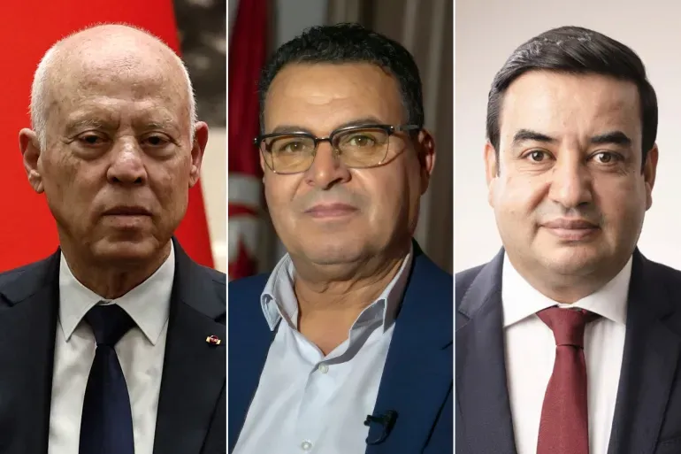 Tuunis... M/w dalka, saaxibkiis  iyo maxbuus ayaa ku tartamaya doorashada