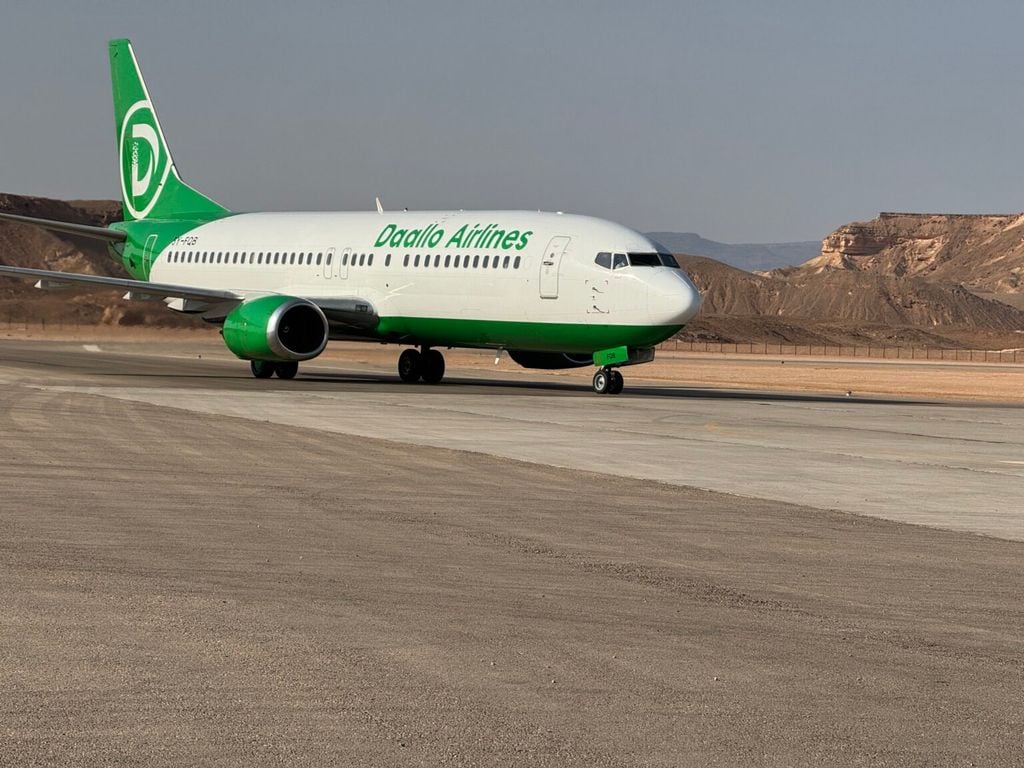 Diyaaradda Daallo oo laga mamnuucay Puntland