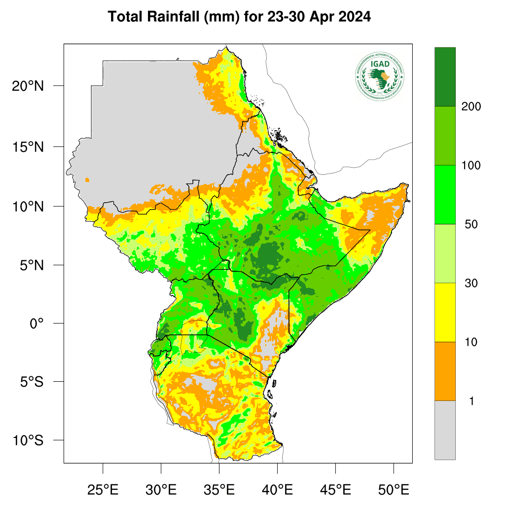 Saadaalin.. Roobab mahiigaan ah oo kusoo wajahan Soomaaliya