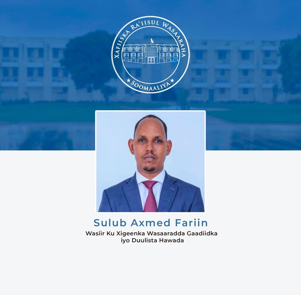 Sulub oo dib ugu laabtay Wasaaradda Gaadiidka iyo Duulista Hawada
