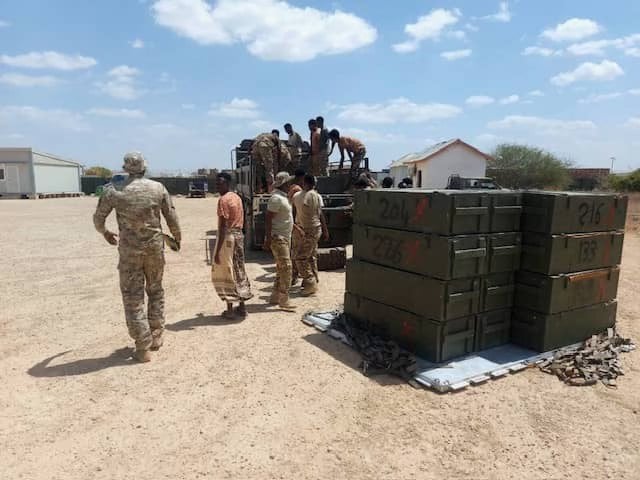 Mareykanka oo hub ugu deeqay Ciidanka Soomaaliya ee dagaalka kula jira AS