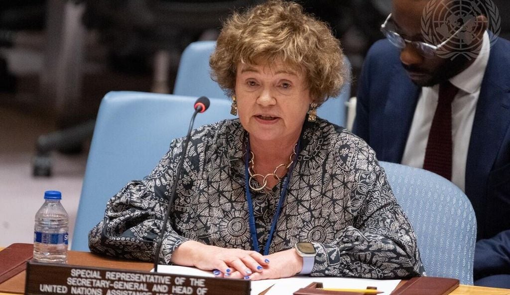 UNSOM oo xaqiijisay in Catriona Laing ay soo gabagabaynayso hawsheeda bisha May