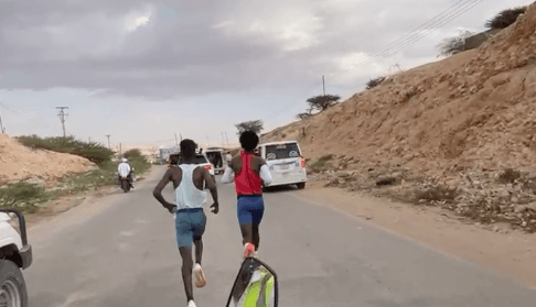 Half Marathon Hargeysa oo ay Jabuuti Guusha raacday.