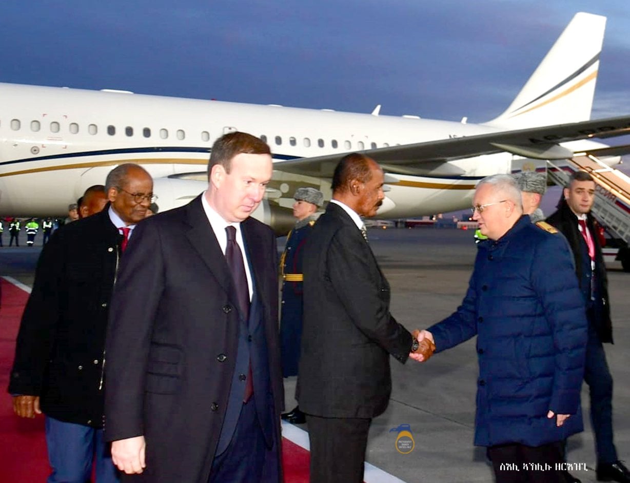 Isaias Afwerki oo ka Qaybgalaya Shir-madaxeedka Saddexaad ee Ruushka iyo Afrika