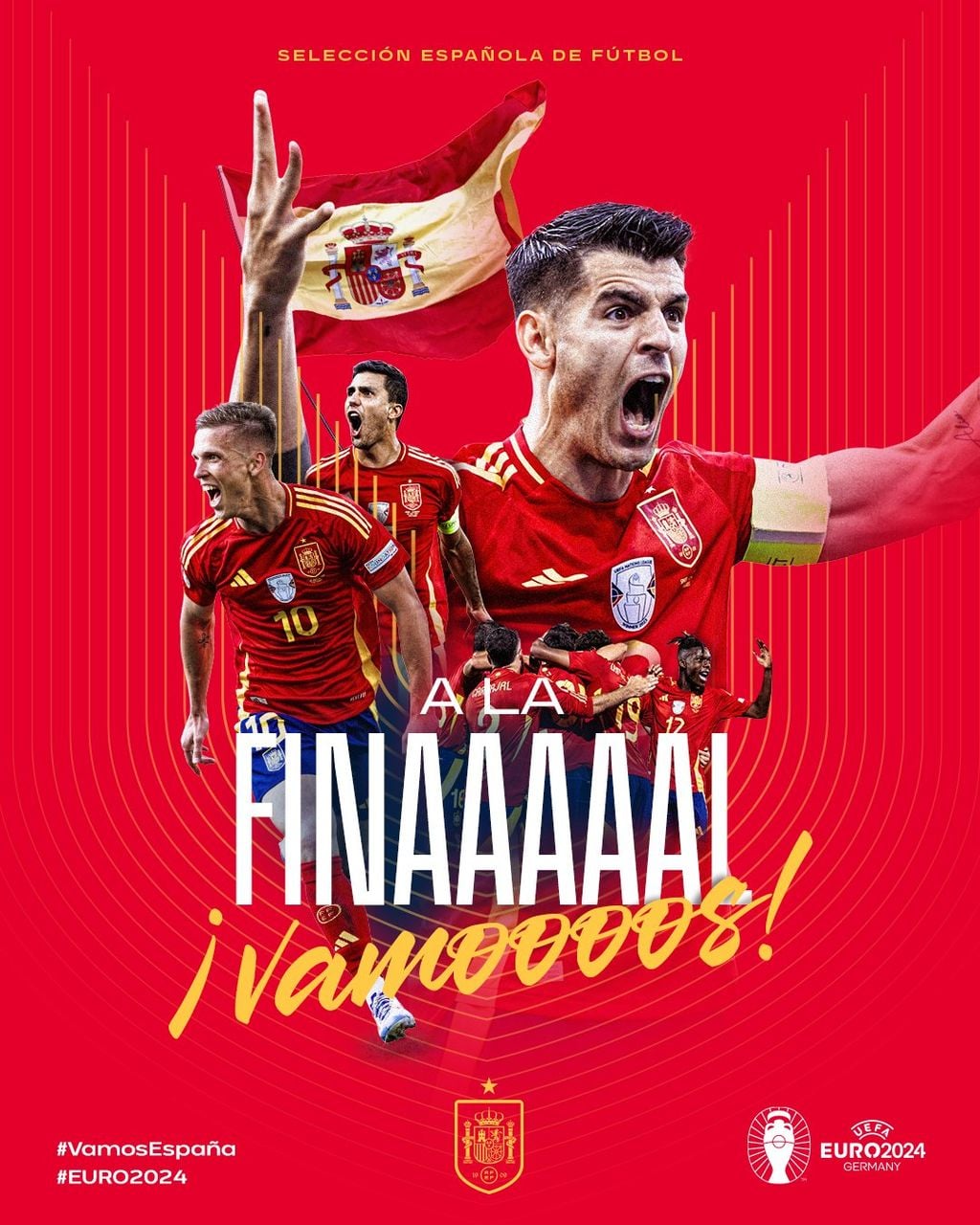 Spain oo iska xaadirisay finalka koobka Euro