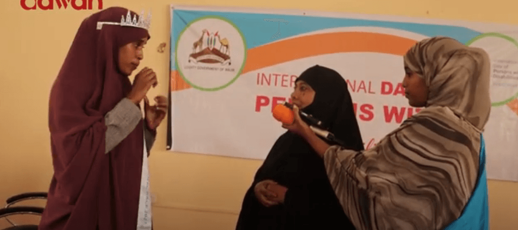 Daawo: Xamdi oo ku guuleysatay tartanka quruxda ee dadka qaba baahiya gaarka ah