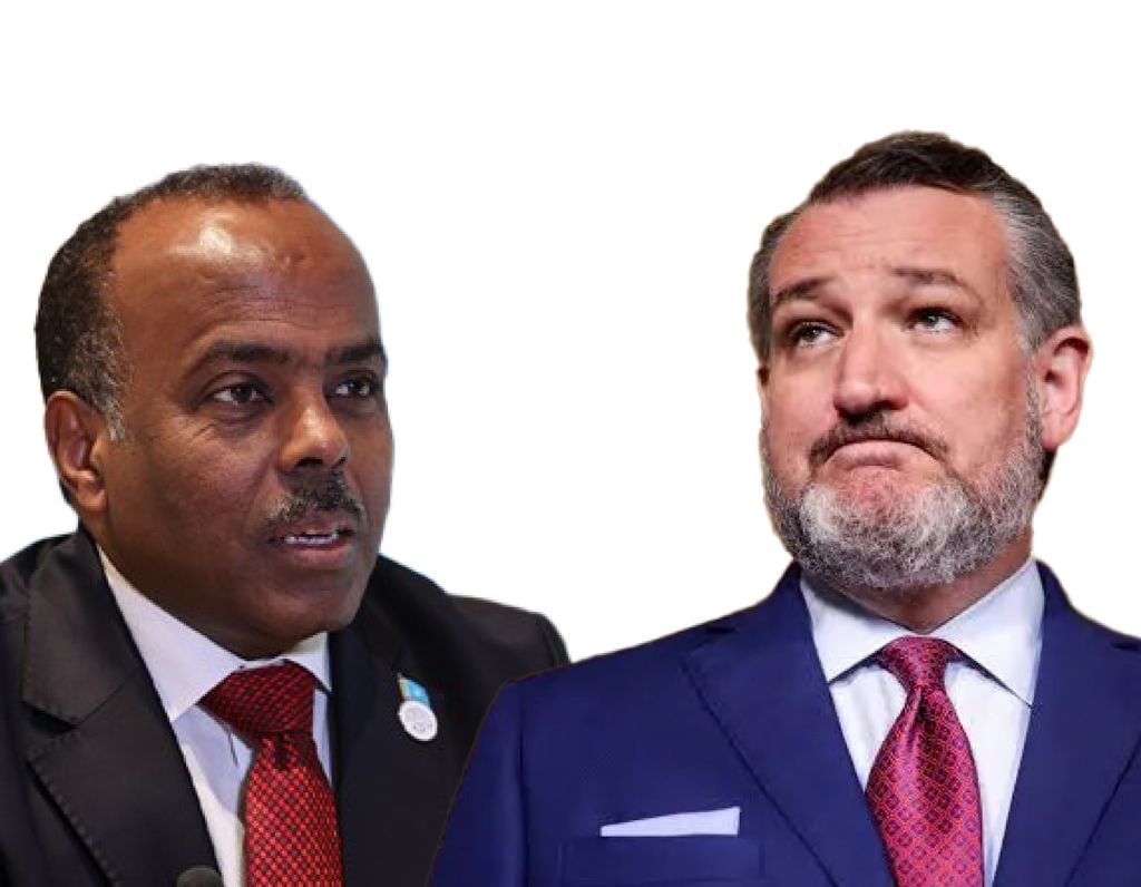 Wasiiru Dawlaha Arrimaha Dibadda Soomaaliya oo la kulmay Senator-ka Mareykanka ee Ted Cruz