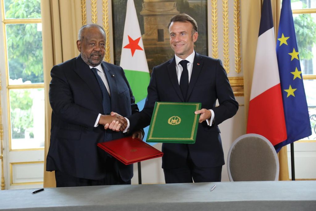 Jabuuti iyo Faransiiska oo kala saxiixday heshiis dhanka difaaca ah