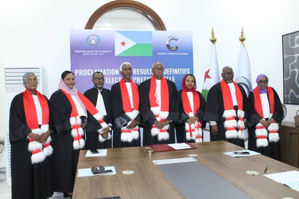 Maxkamadda ugu sarraysa Jabuuti oo ansixisay dib-u-doorashada Geelle