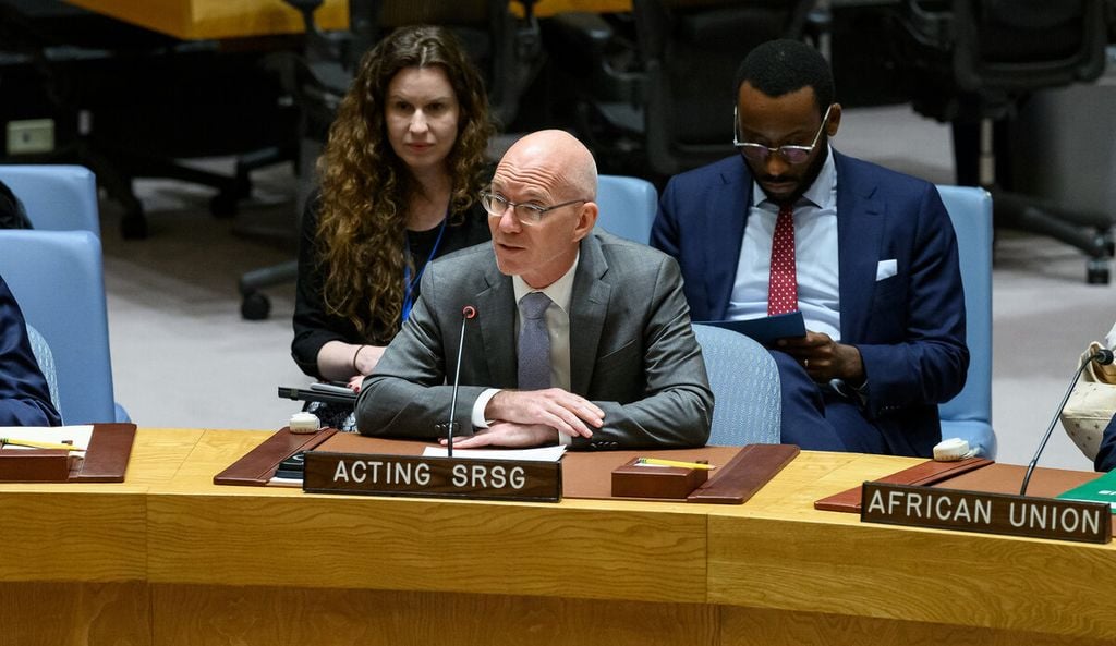 James Swan oo Golaha Ammaanka uga warbixiyay xaaladda Soomaaliya