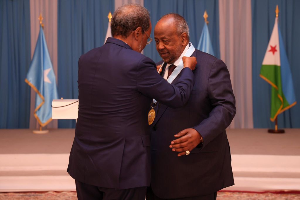 Soomaaliya oo Abaalmarisay Madaxweyne Guelleh ee Jabuuti